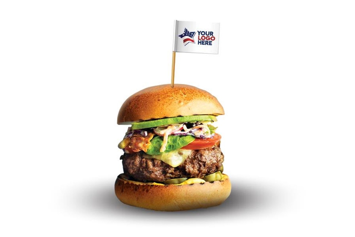 Burger Flag Picks
